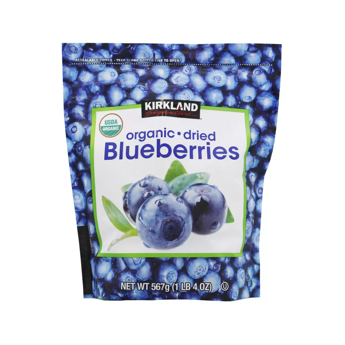 カークランドシグネチャー オーガニック ドライブルーベリー 567g
Kirkland Signature Organic Dried Blueberries 567g