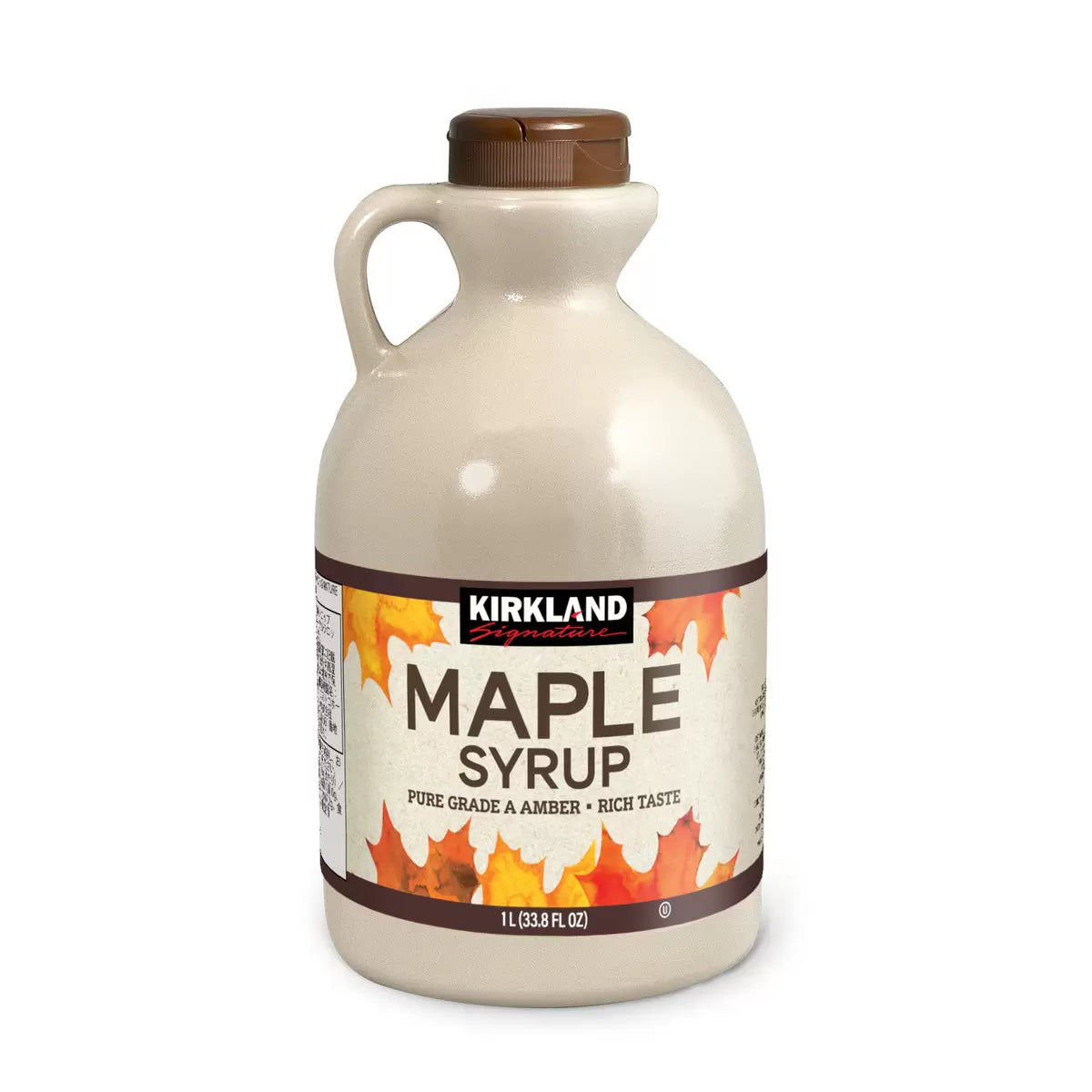 カークランドシグネチャー メープルシロップ 1L
Kirkland Signature MAPLE SYRUP 1L